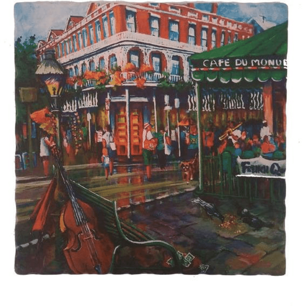Cafe Du Monde Trivet Plate
