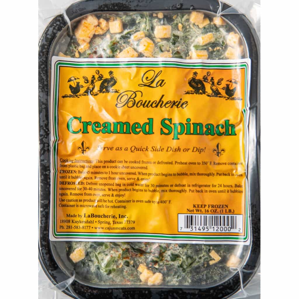 La Boucherie Creamed Spinach