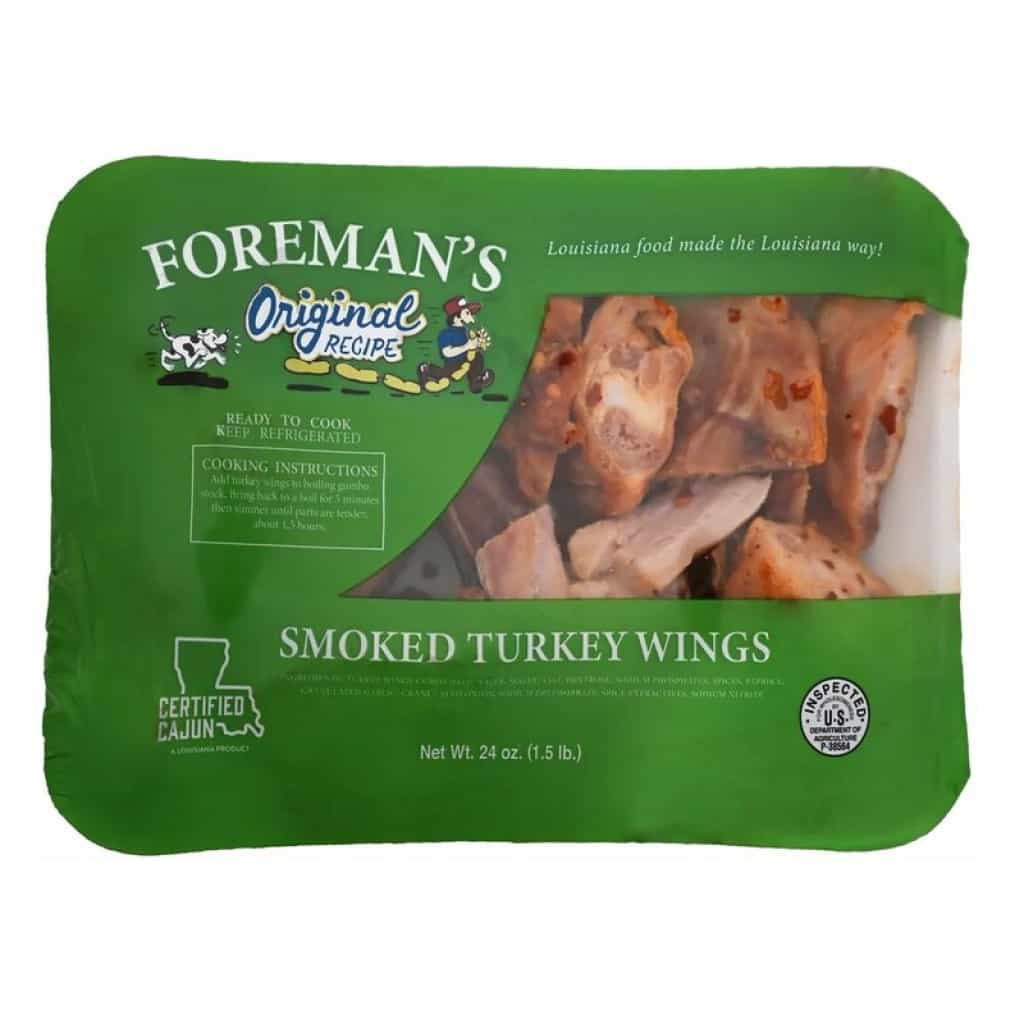 Foreman's Smoked Turkey Wings