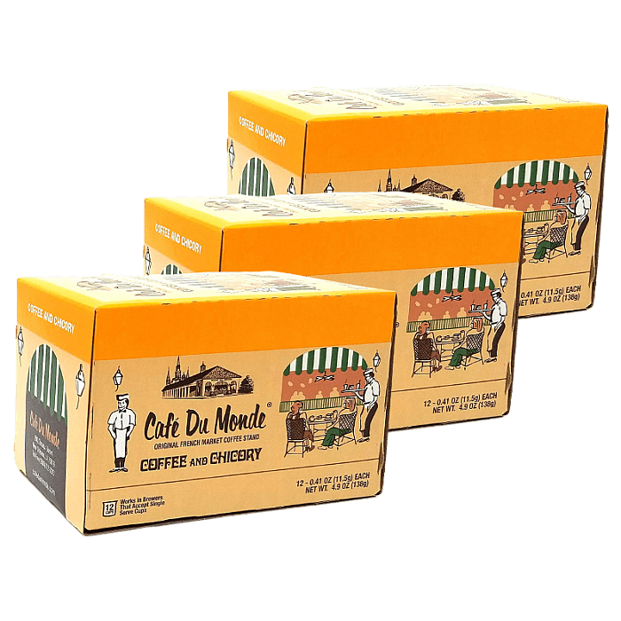 Cafe du Monde Coffee and Chicory 36 Single Serve K Cups Pods