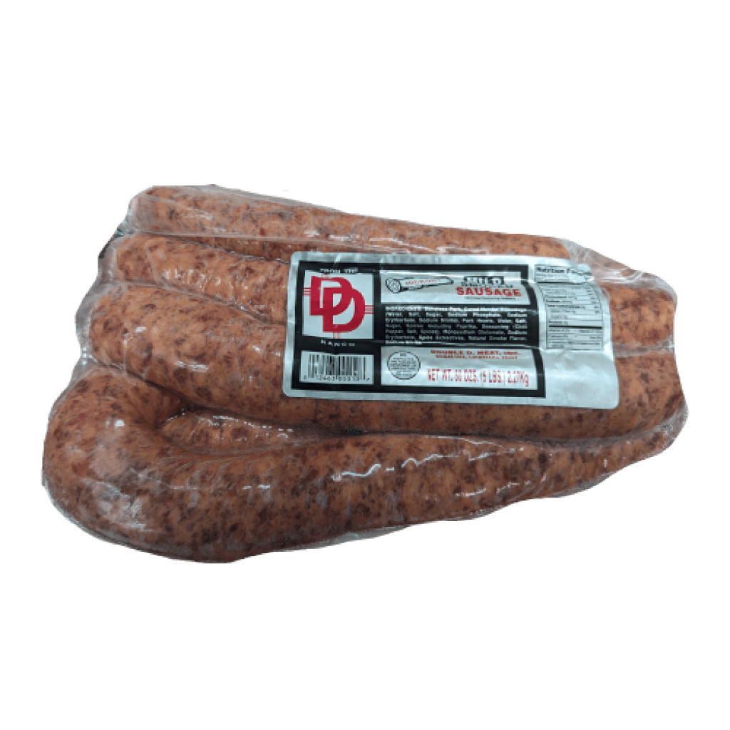 Double D Smoked Sausage 5 lb pack