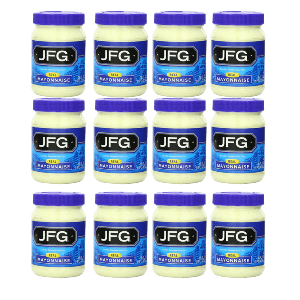 JFG Mayonnaise - 16 oz Pack of 12