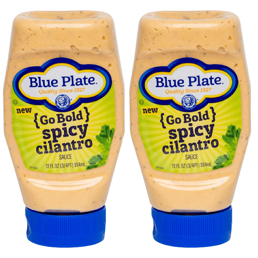 Blue Plate Spicy Cilantro Squeeze 12 Oz Pack of 2