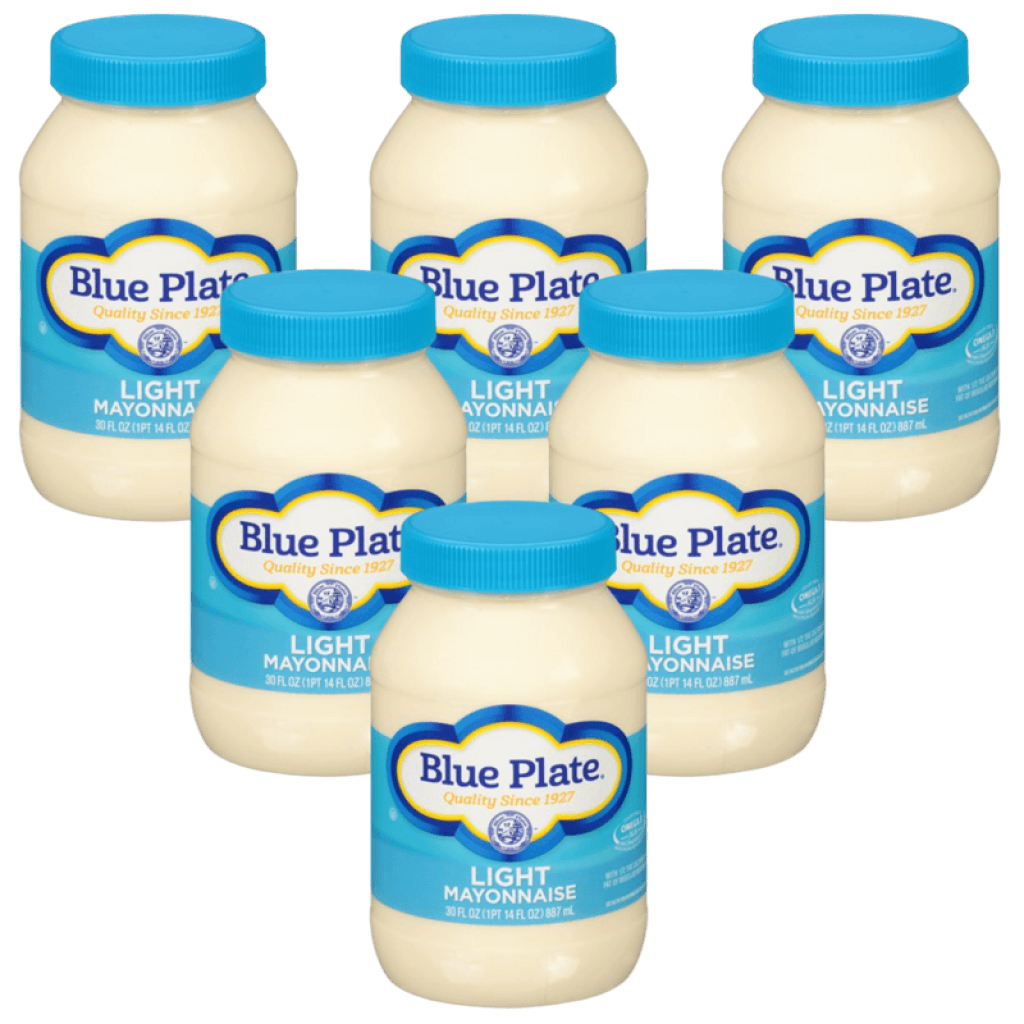 Blue Plate Light 30 oz Mayonnaise Pack of 6