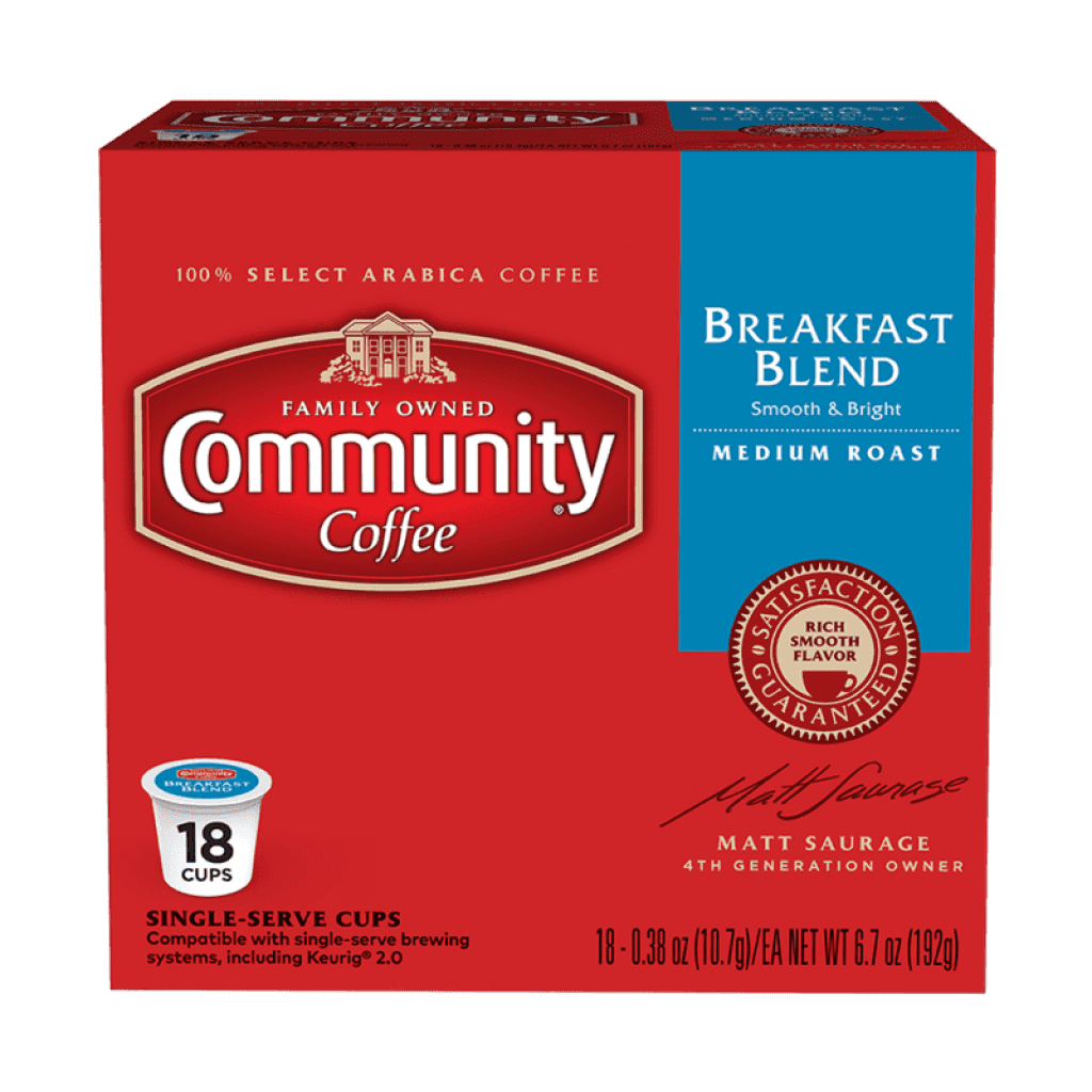 COMMUNITY Single Serve Breakfast Blend