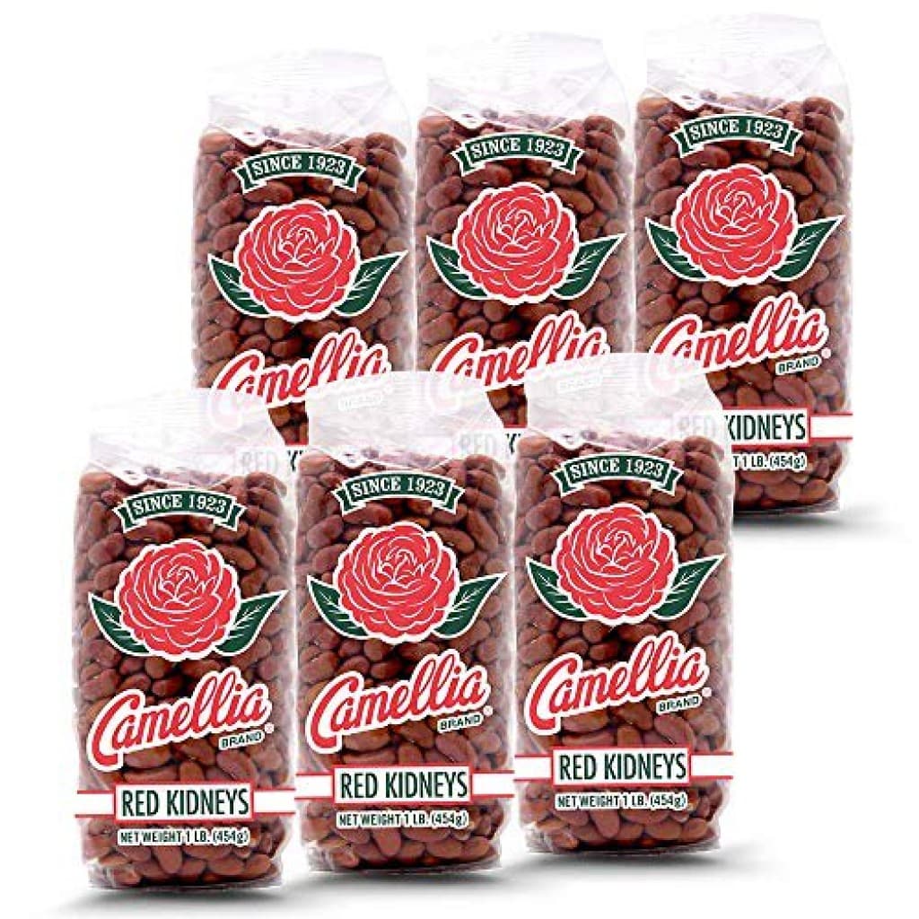 Camellia Brand Dry Red Kidney Beans 1lb 6 pack