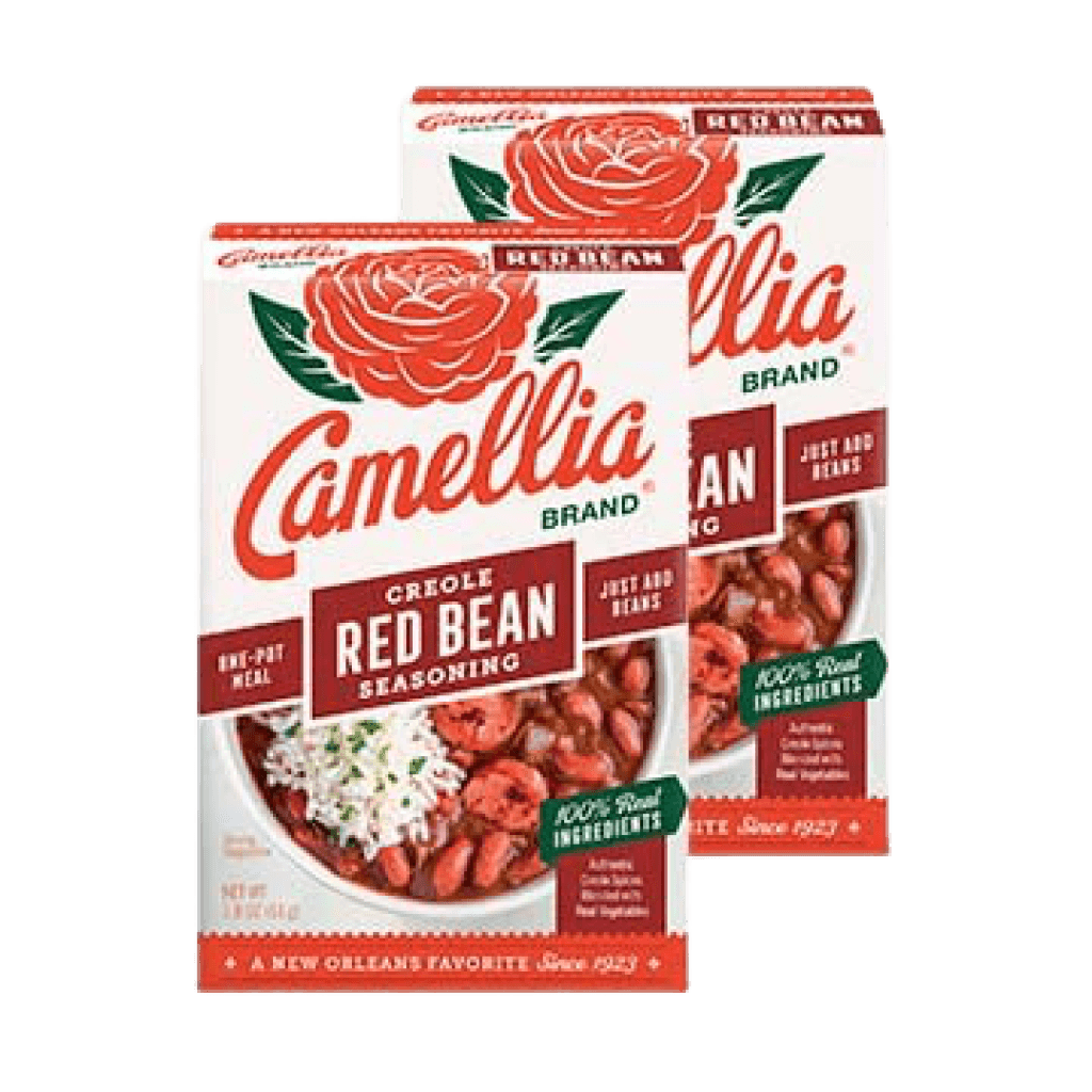 Camellia Creole Red Bean Seasoning Mix Twin Pack