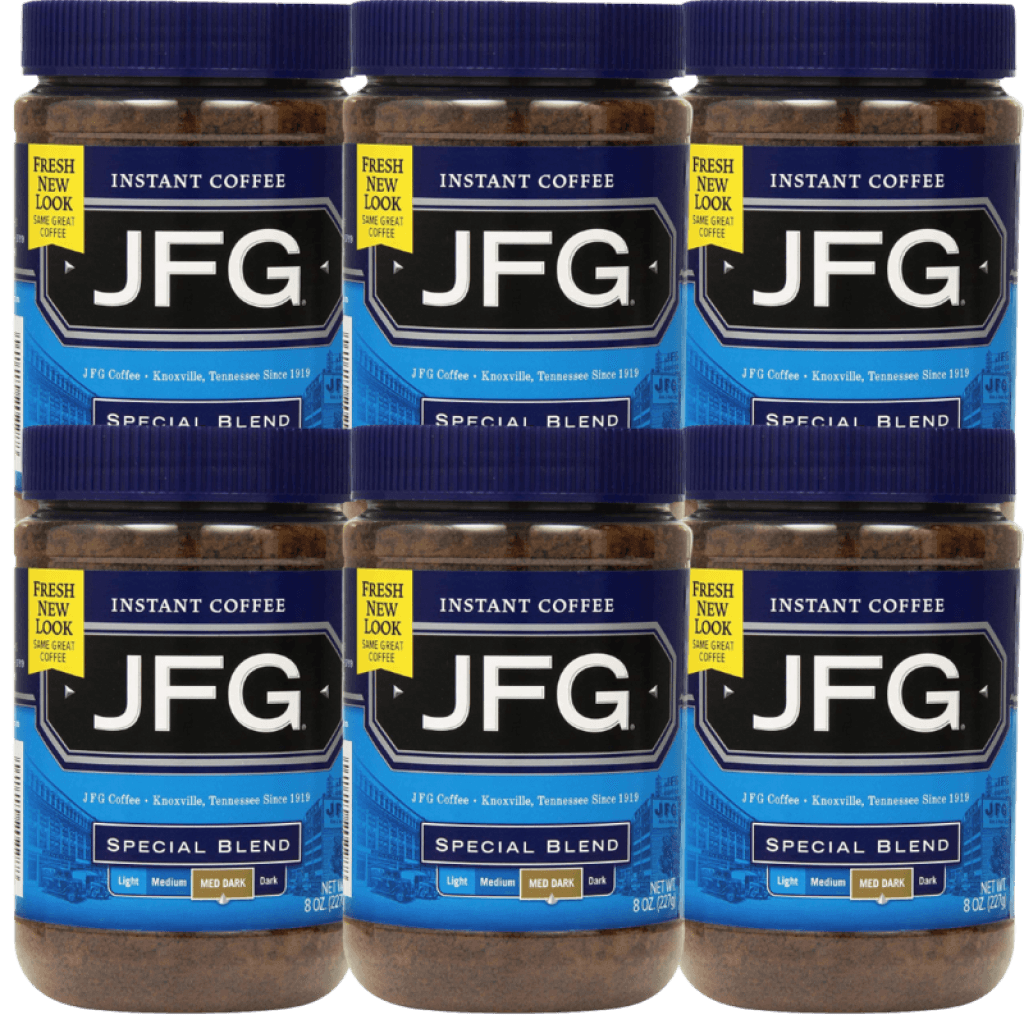 JFG Special Blend Instant Coffee 8 oz - Pack of 6