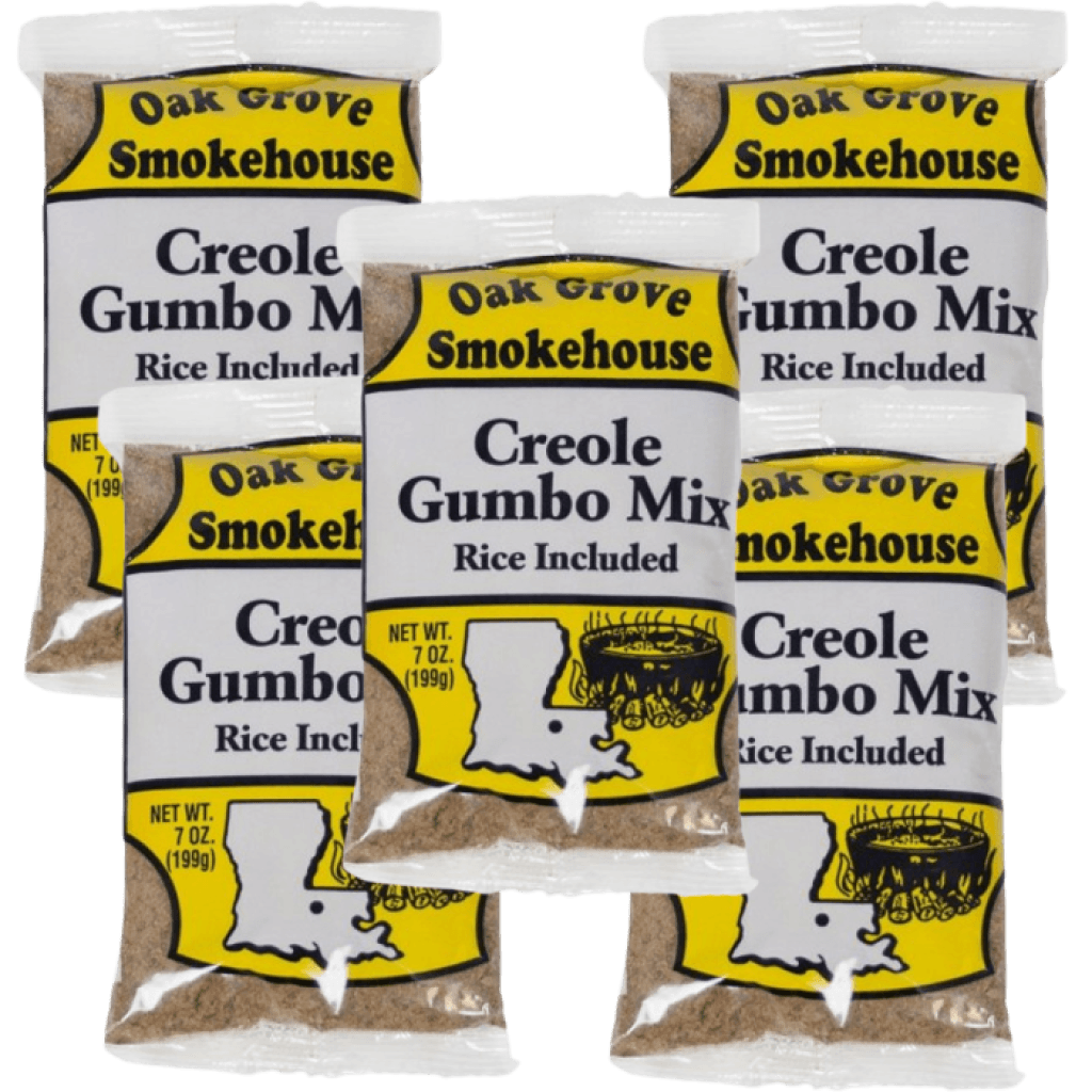 Oak Grove Smokehouse Creole Gumbo Mix 7 oz Pack of 5