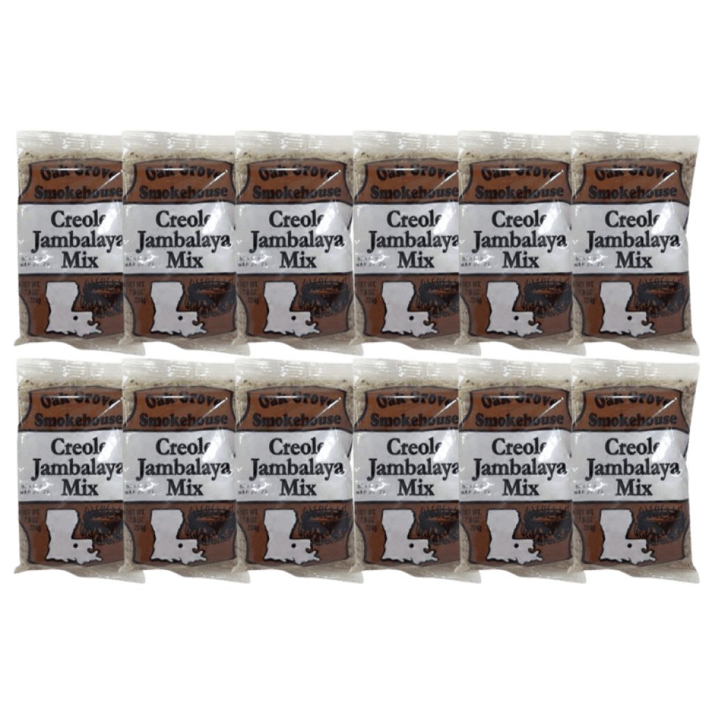 Oak Grove Smokehouse Creole Jambalaya Mix 7.9 oz Pack of 12