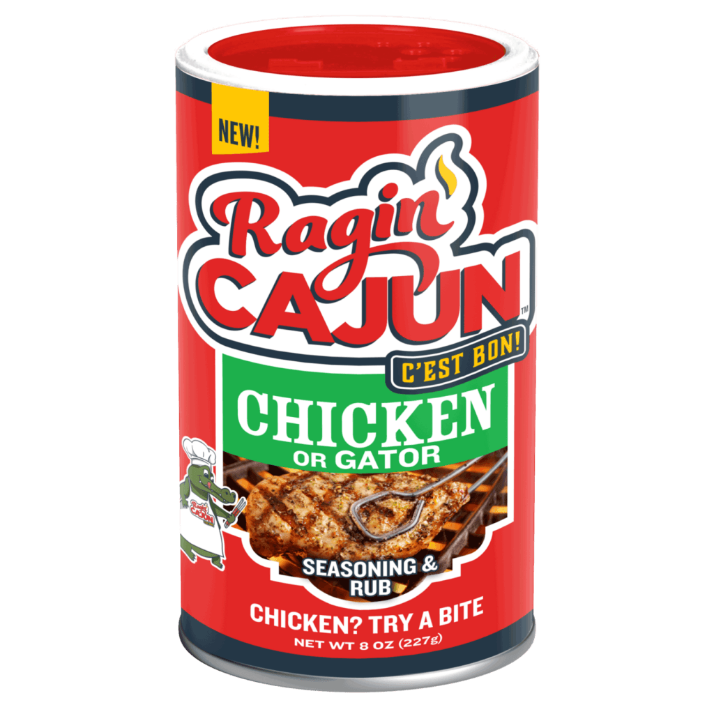 Ragin Cajun Chicken or Gator Cajun Seasoning 8 oz