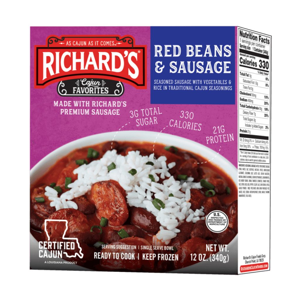Richard's Red Beans and Sausage single serve