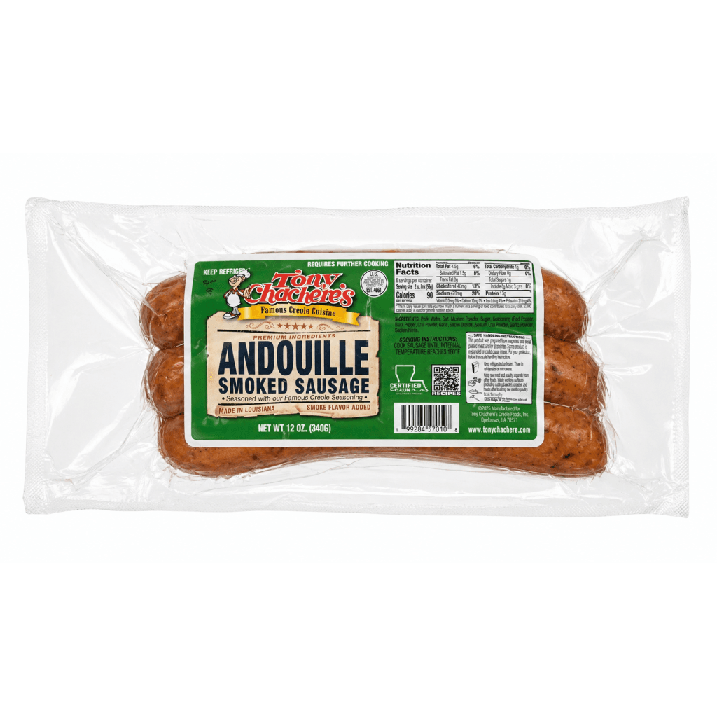 Tony Chachere’s Andouille Smoked Sausage 12 oz