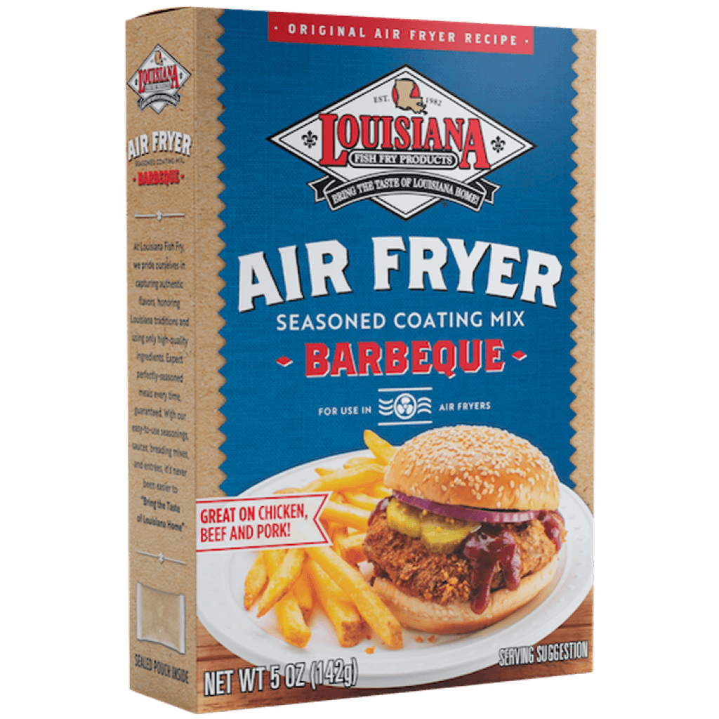 Louisiana Fish Fry BBQ Air Fryer Coating Mix 5 oz