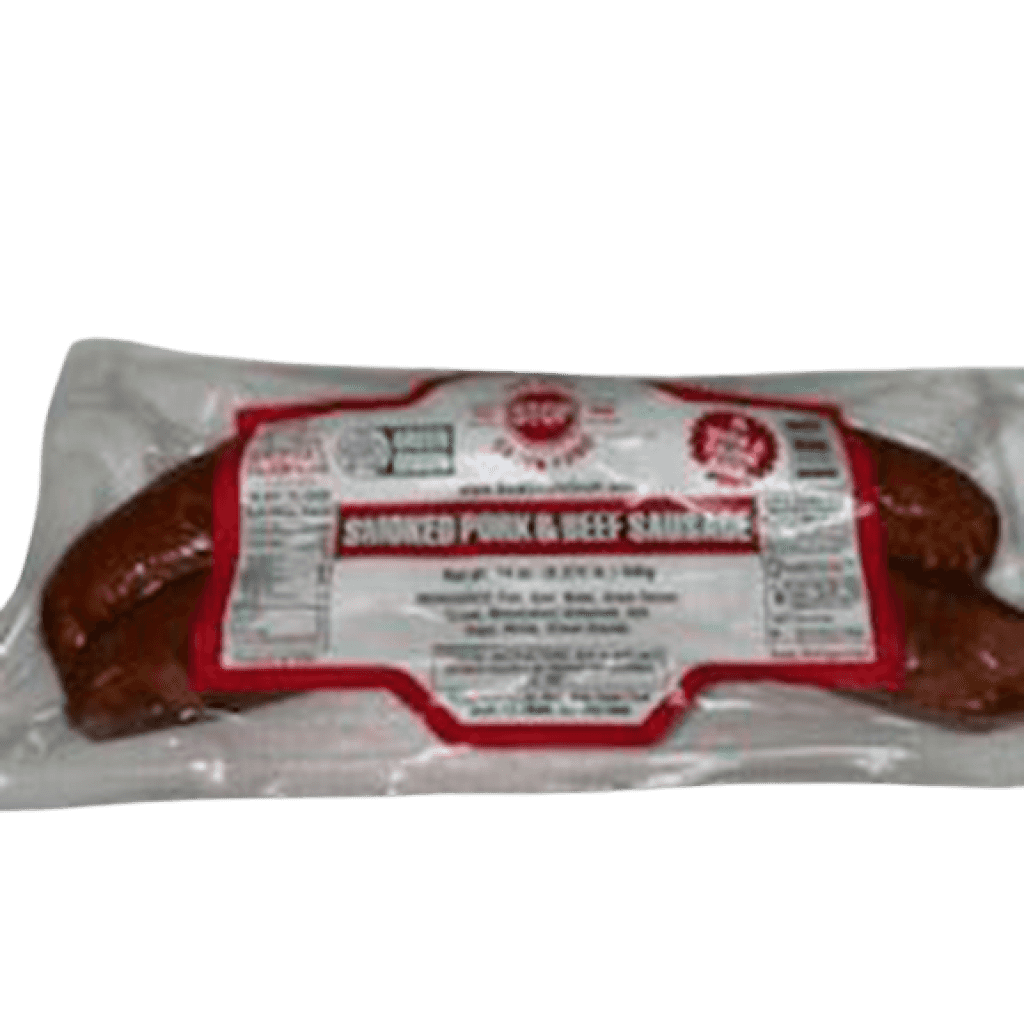 Best Stop Smoked Pork & Beef Sausage
