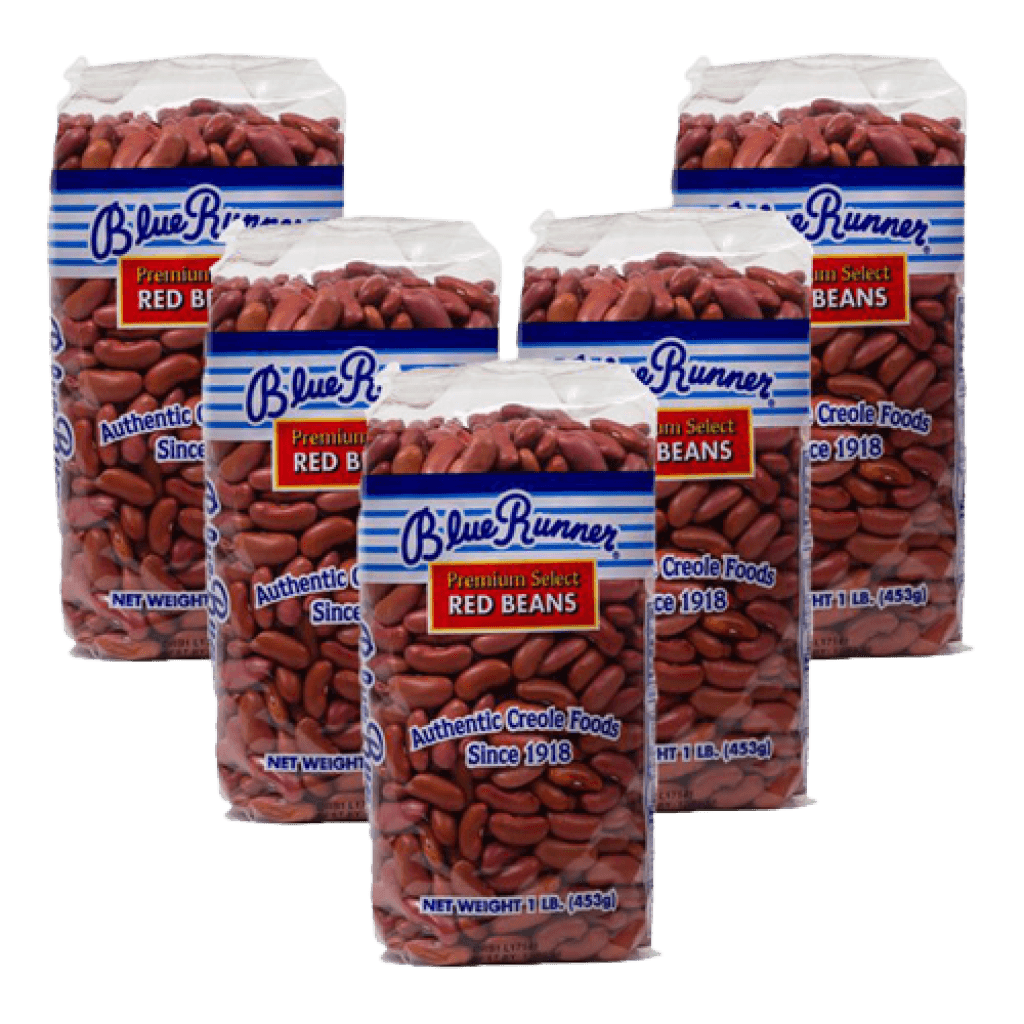 Blue Runner Dry Red Beans 1 lb - Pack of 5