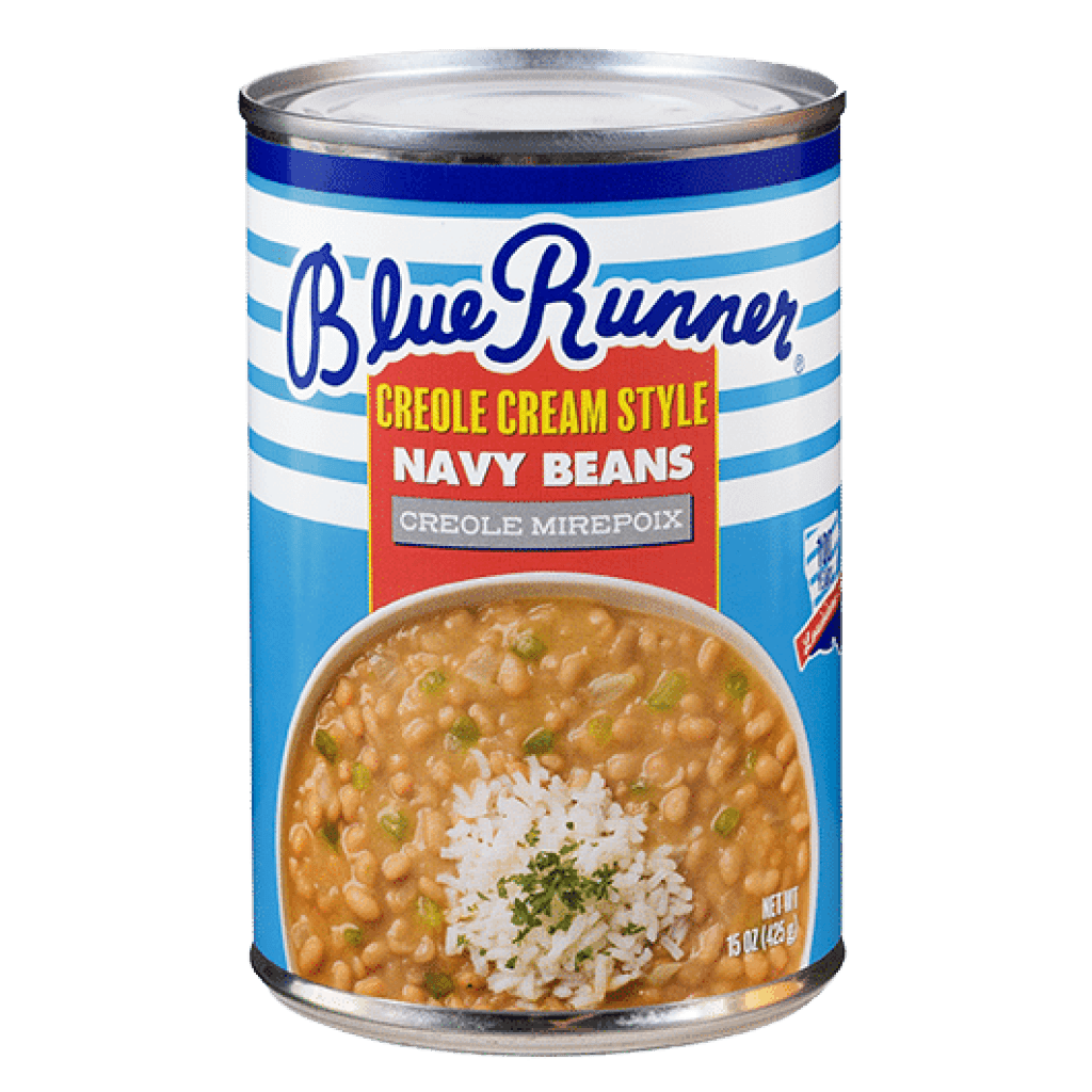 Blue Runner Navy Beans With Creole Mirepoix