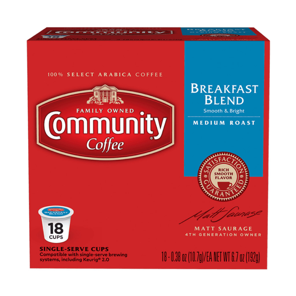 COMMUNITY Single Serve Breakfast Blend