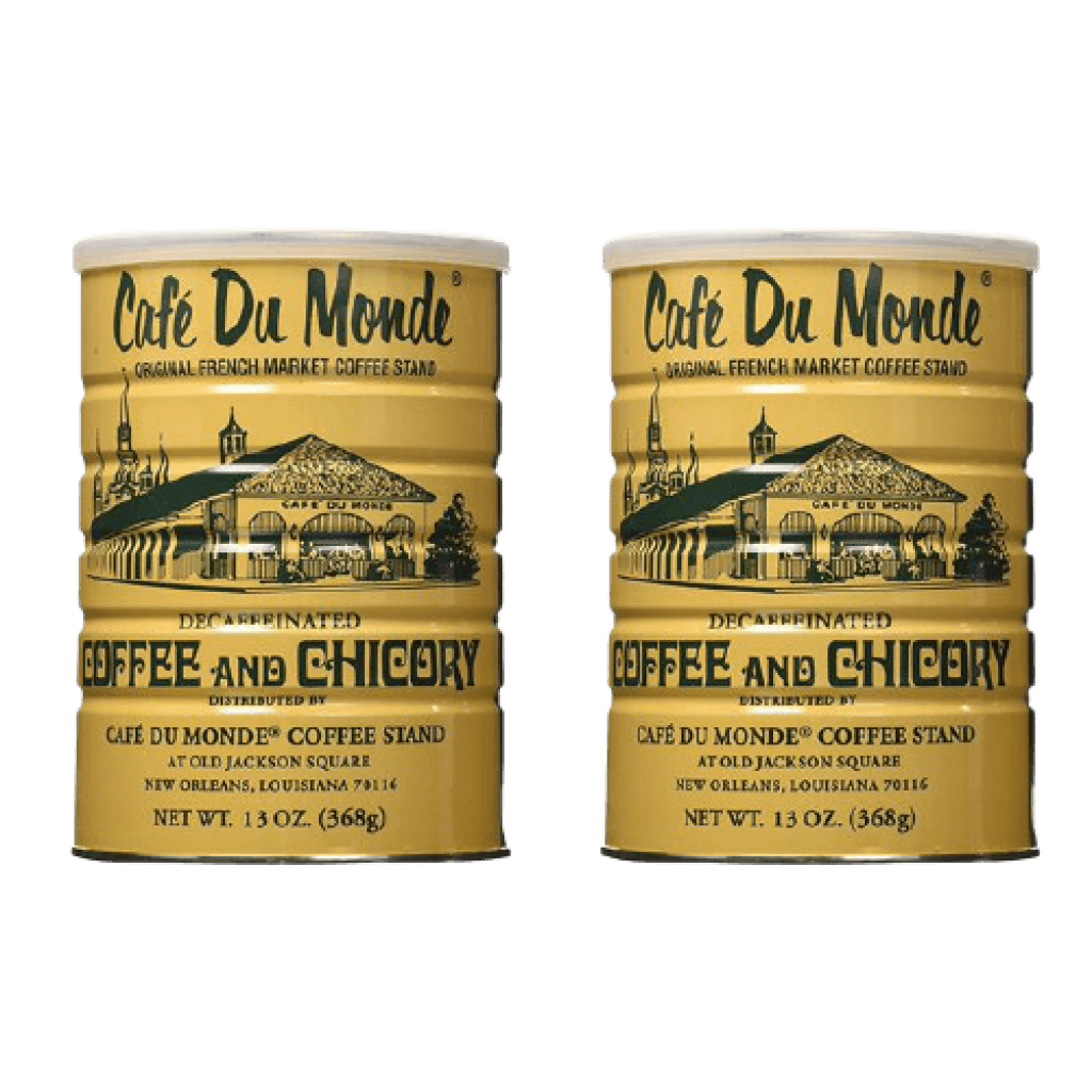Cafe Du Monde Chicory Decaffeinated Coffee 13 oz 2 Pack