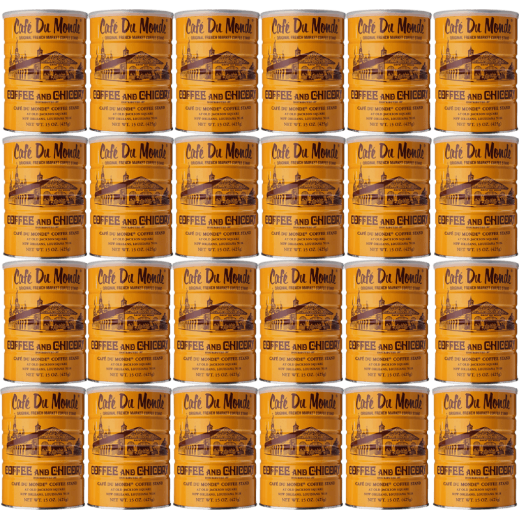 Cafe Du Monde Coffee with Chicory 15 oz - Pack of 24
