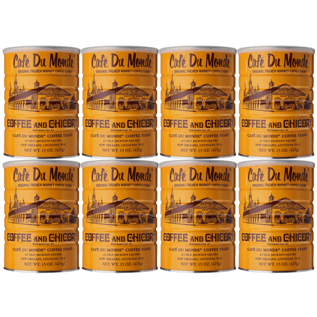 Cafe Du Monde Coffee and Chicory 15 oz Pack of 8