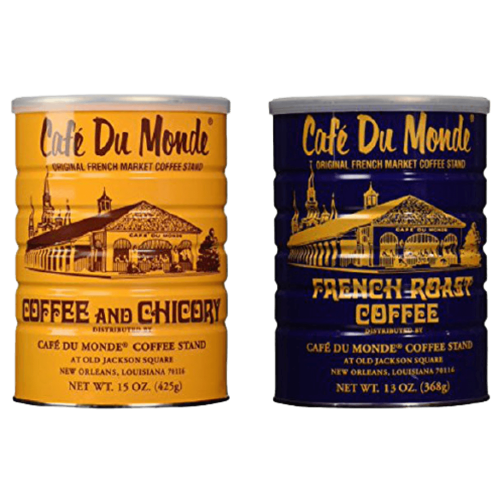 Cafe Du Monde Coffee and Chicory and French Roast Bundle