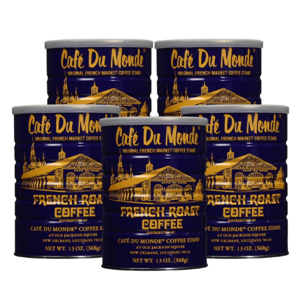 Cafe Du Monde French Roast Coffee 13 oz - 5 Pack