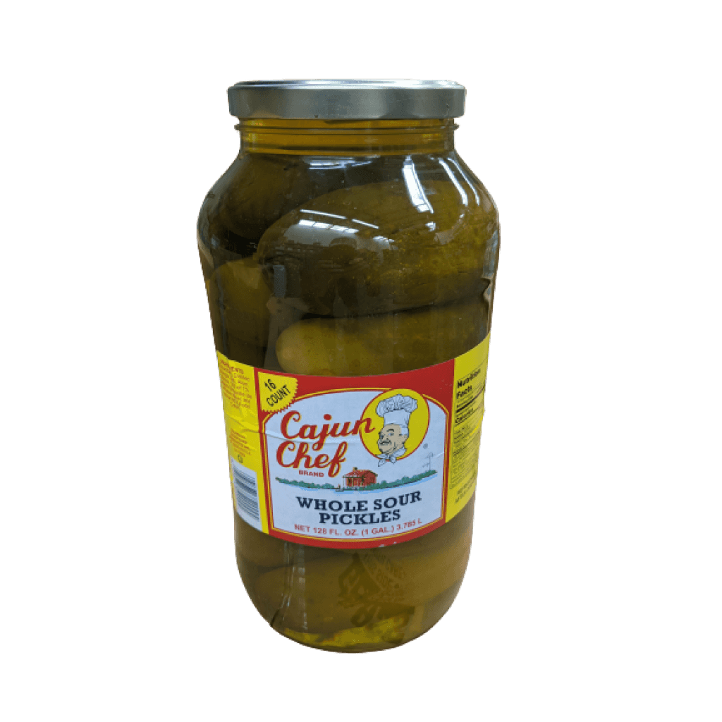 Cajun Chef Whole Sour Dill Pickles Gallon