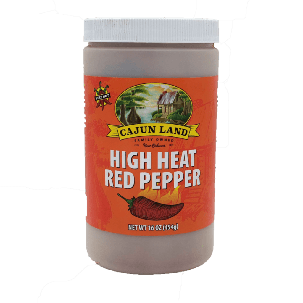 Cajun Land High Heat Pepper 16 oz