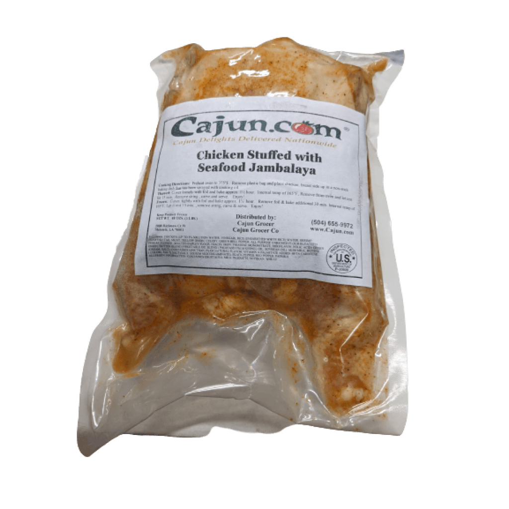 Cajun.com Stuffed Chicken with Seafood Jambalaya 48 oz