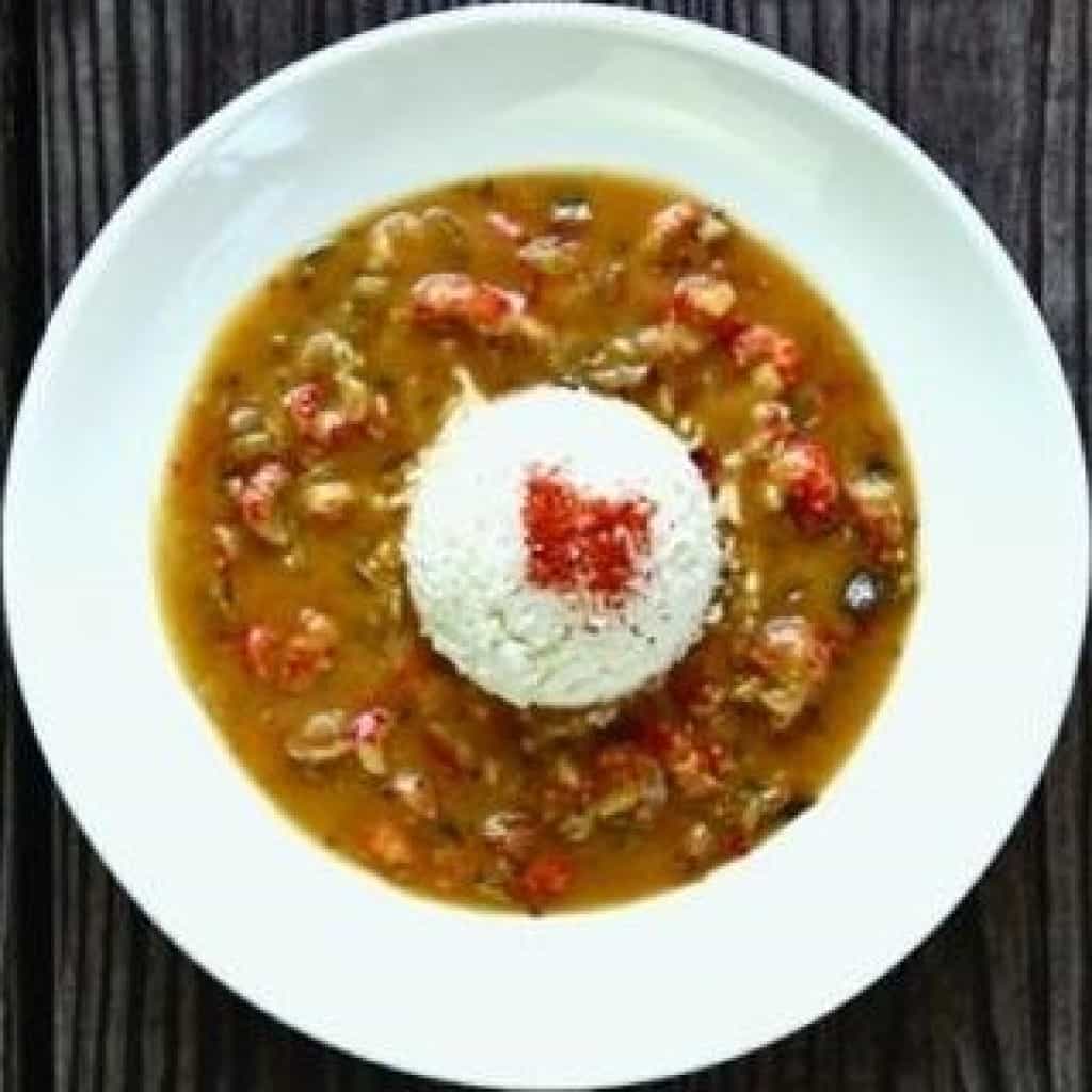 Broussard's Bayou Crawfish Etouffee with Rice