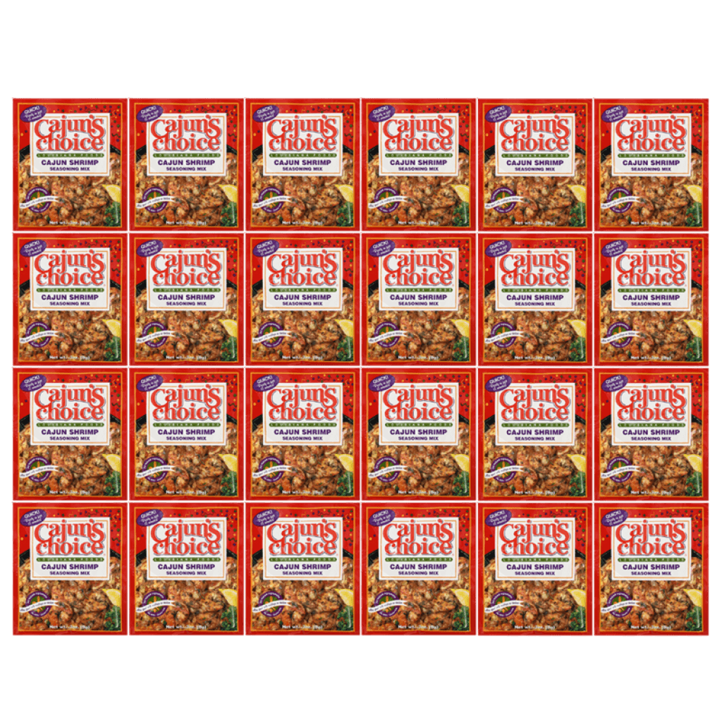 Cajun's Choice Cajun Shrimp Seasoning Mix 3 oz Pack of 24