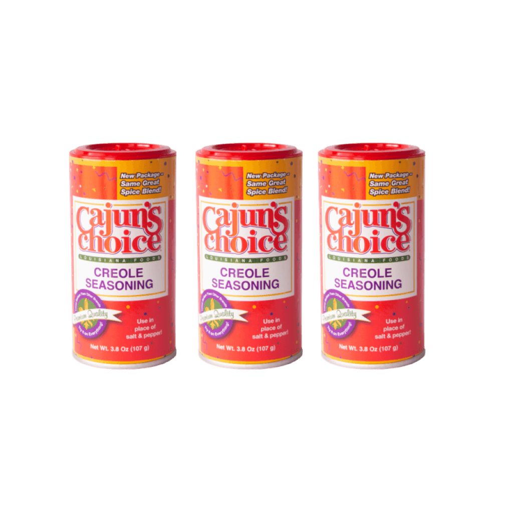 Cajun's Choice Creole Seasoning 3.8 Oz - Pack of 3