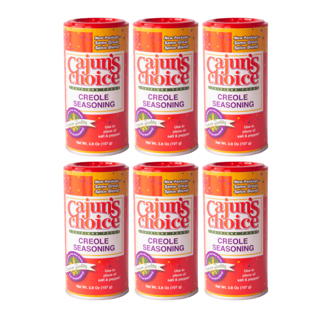 Cajun's Choice Creole Seasoning 3.8 Oz - Pack of 6