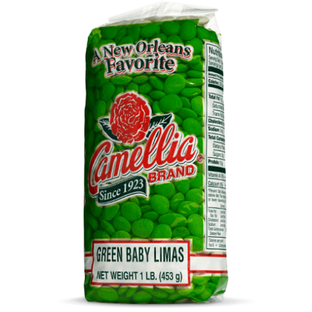 Camellia Green Baby Lima Beans