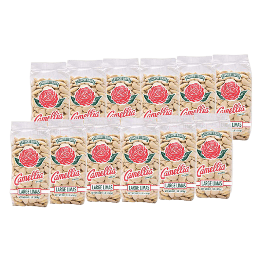 Camellia Brand Dry Large Lima Beans 1lb 12 Pack