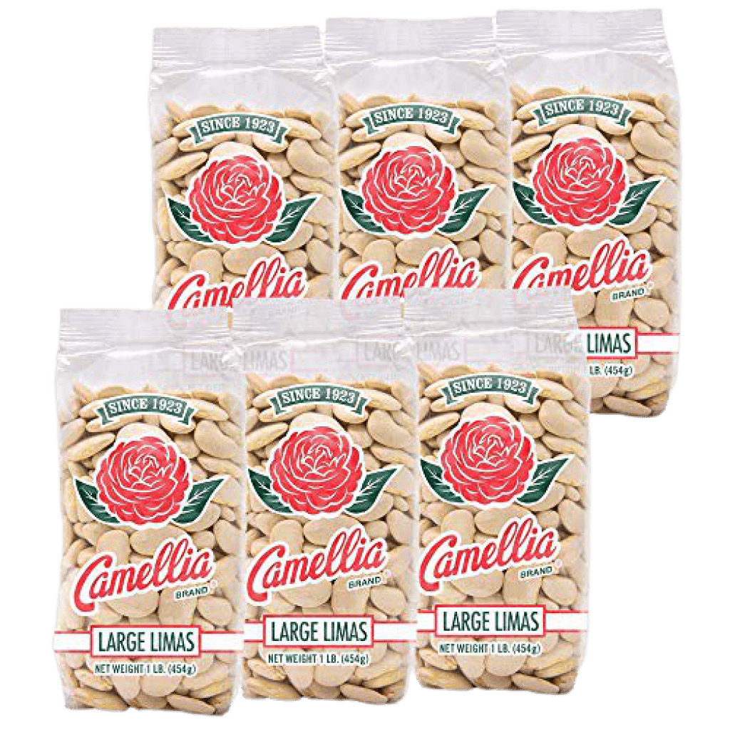 Camellia Brand Dry Large Lima Beans 1lb - 6 pack