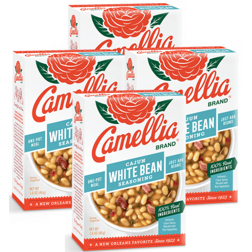 Camellia Cajun White Bean Seasoning Pack of 4