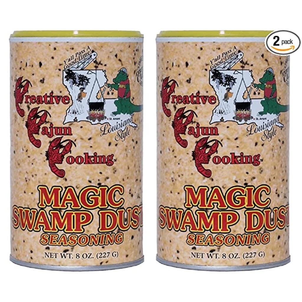 Creative Cajun Cooking Magic Swamp Dust Seasoning 8 oz Pack of 2