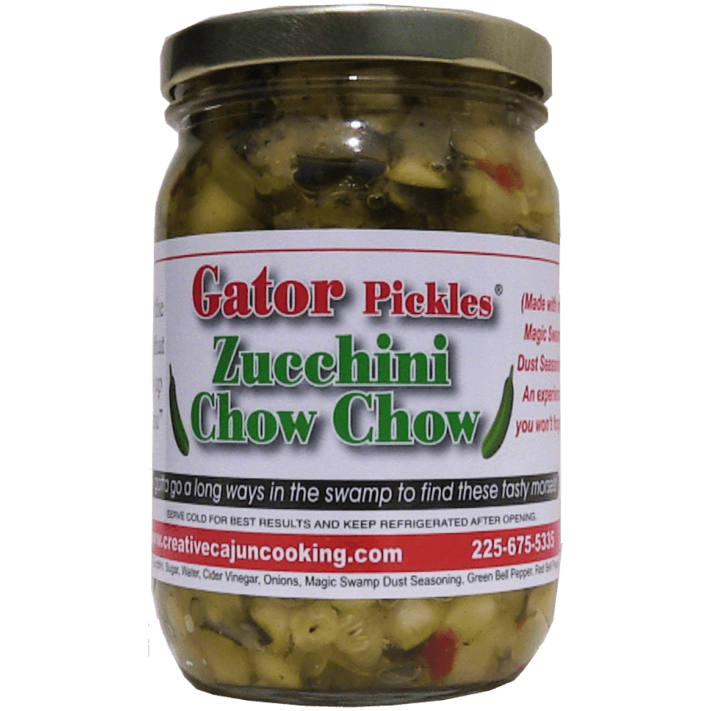 Gator Pickles Zucchini Chow Chow | Creative Cajun