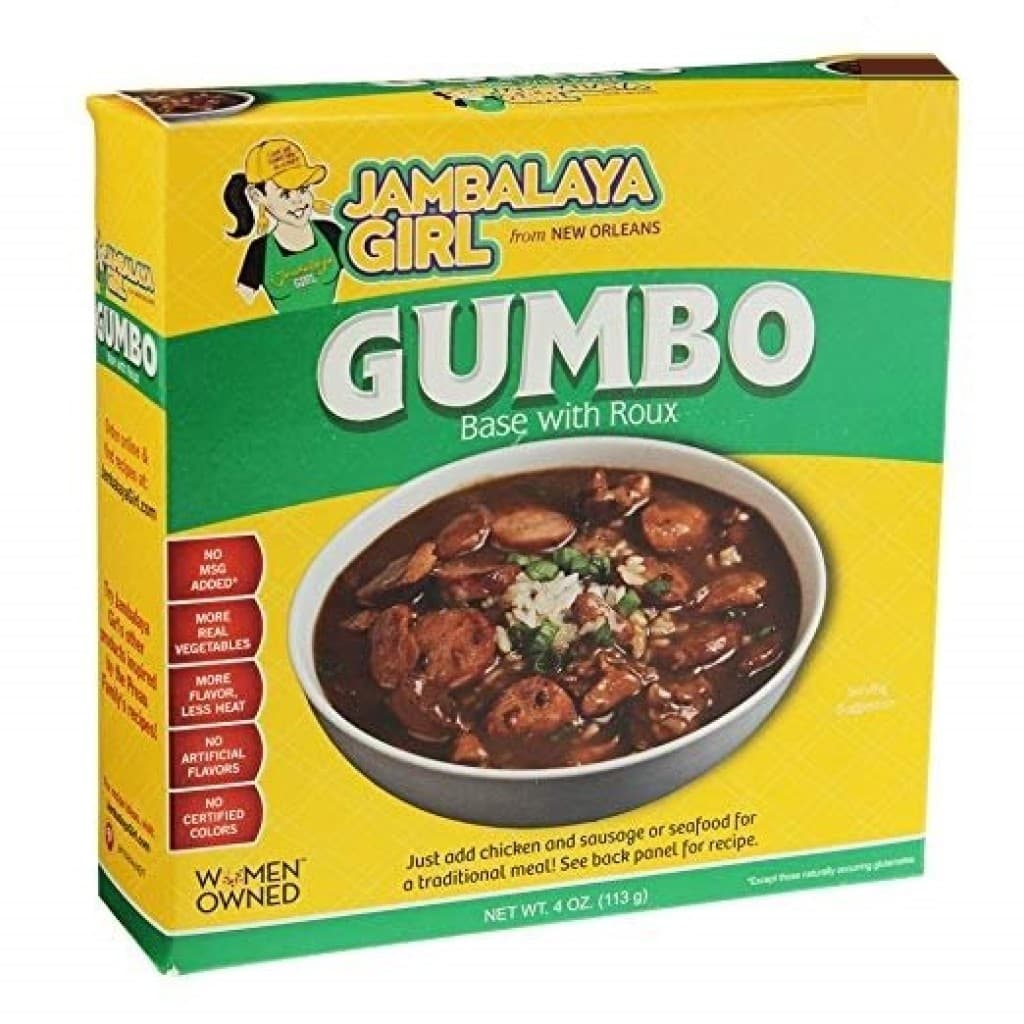 Jambalaya Girl Gumbo Base with Roux 4oz