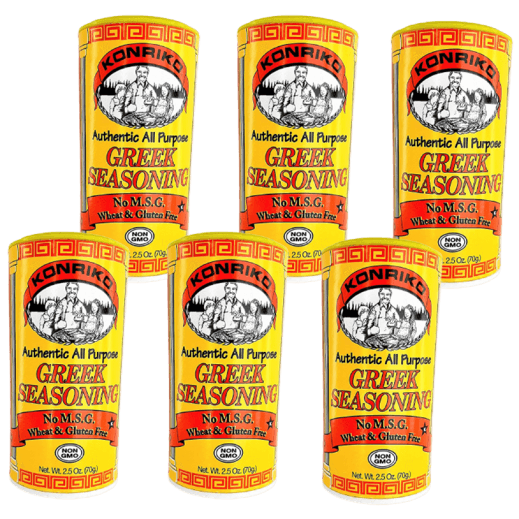 Konriko Greek Seasoning 2.5 oz Pack of 6