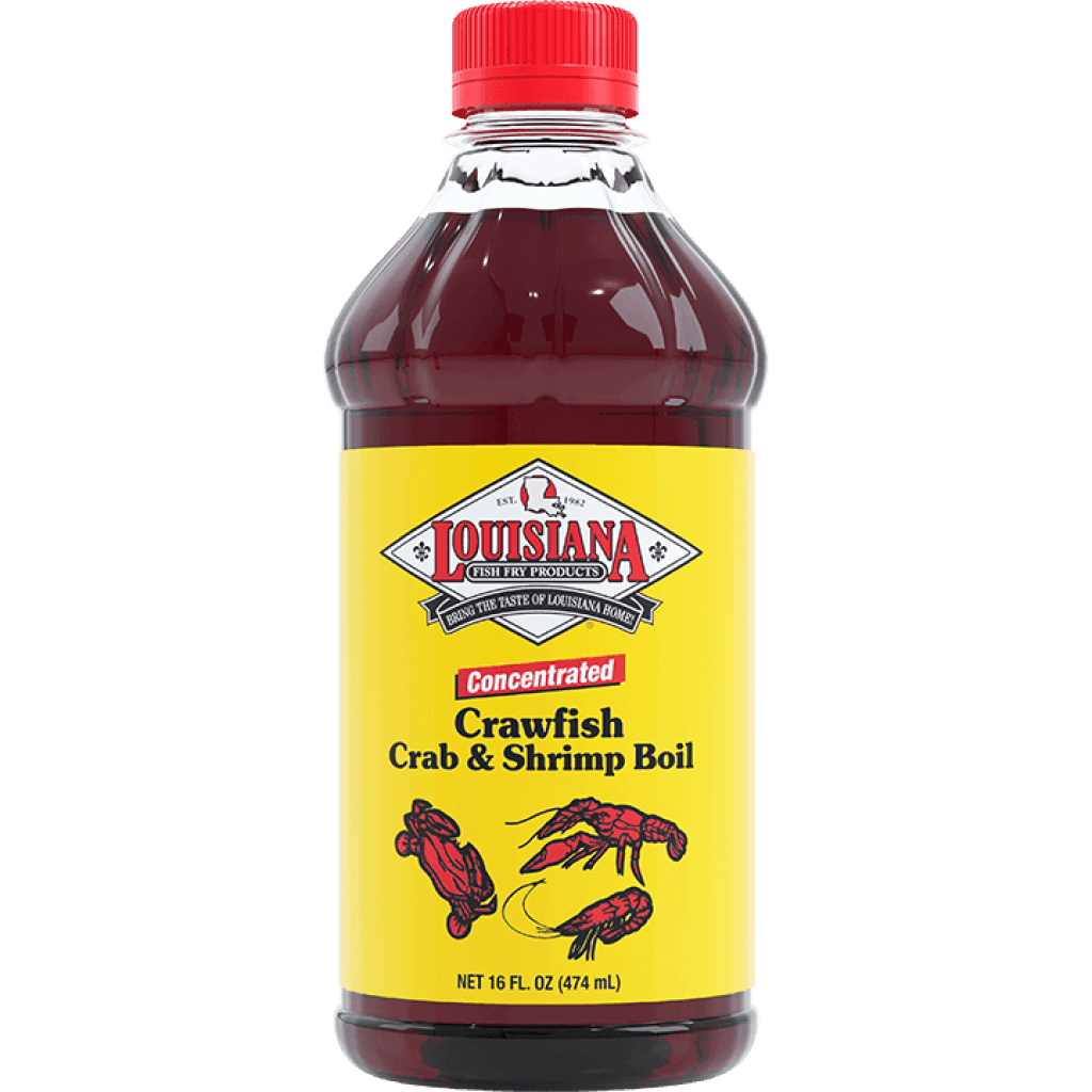 Louisiana Fish Fry Crawfish Crab & Shrimp Boil Liquid 16 oz