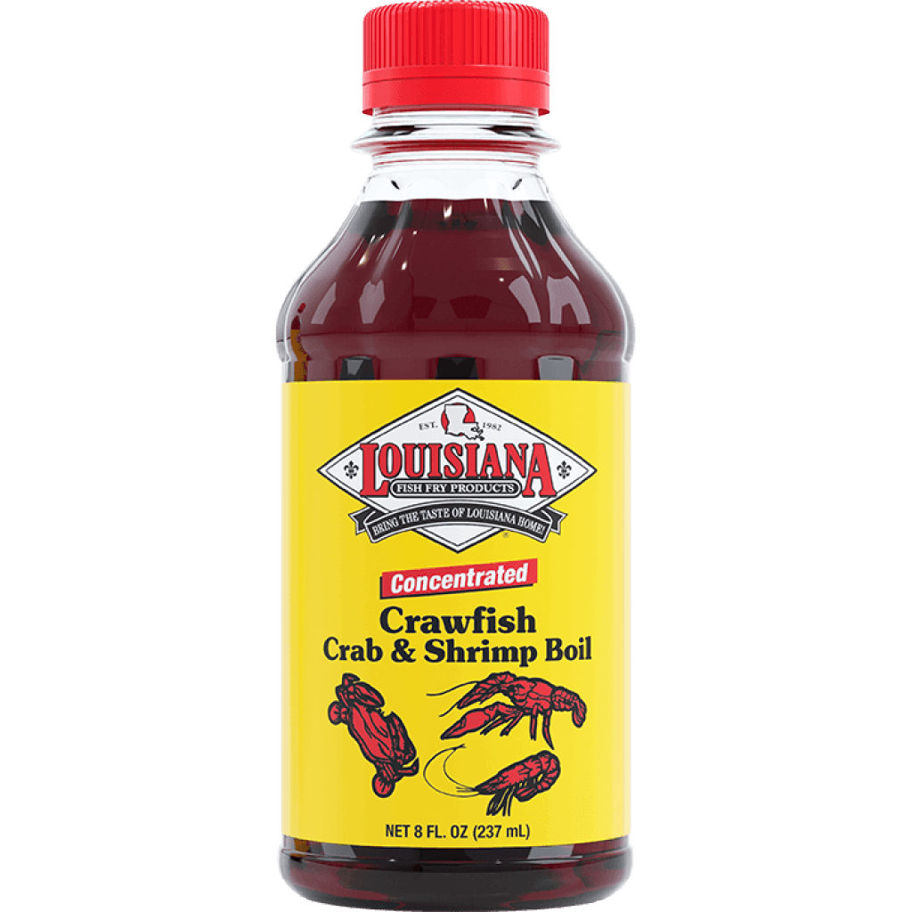 Louisiana Fish Fry Crawfish Crab & Shrimp Boil Liquid 8 oz