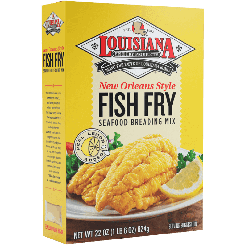 Louisiana Fish Fry New Orleans Style Lemon Fish Fry