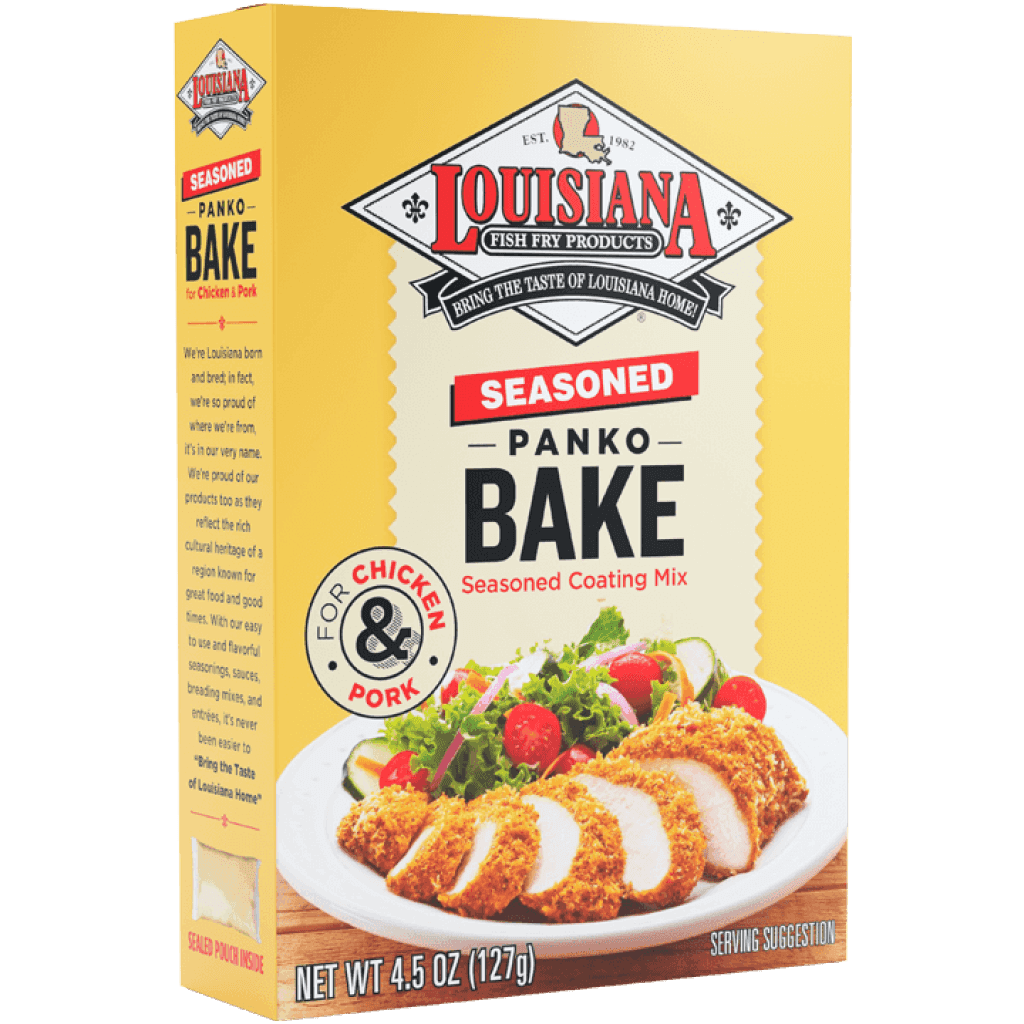 Louisiana Fish Fry Seasoned Panko Bake