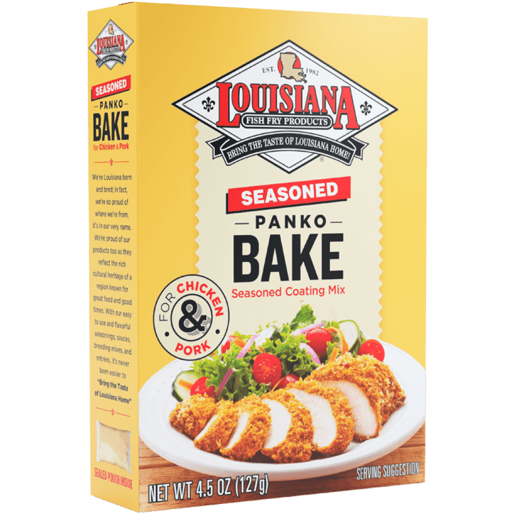 Louisiana Fish Fry Seasoned Panko Bake 4.5 oz