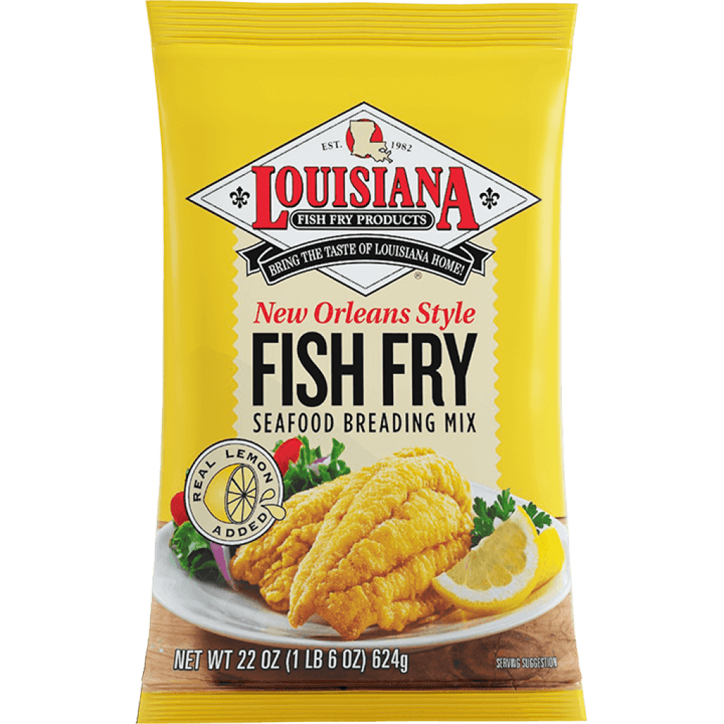 Louisiana Fish Fry New Orleans Style Lemon Fish Fry 22 oz bag