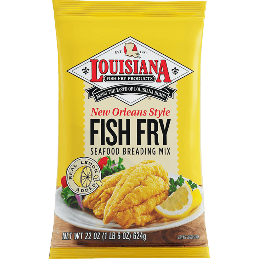Louisiana Fish Fry New Orleans Style Lemon Fish Fry 22 oz bag