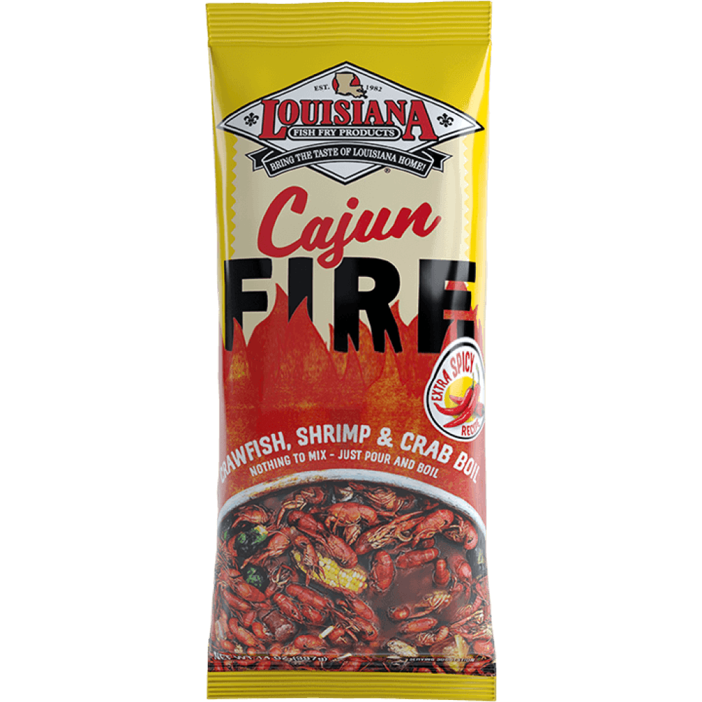 Louisiana Fish Fry Cajun Fire Boil 14 oz